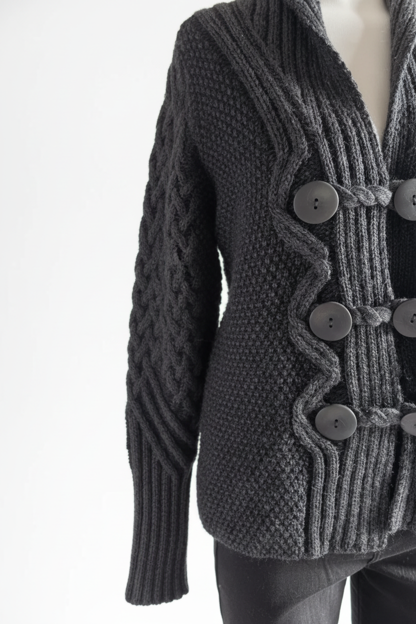 Button & placket detail
