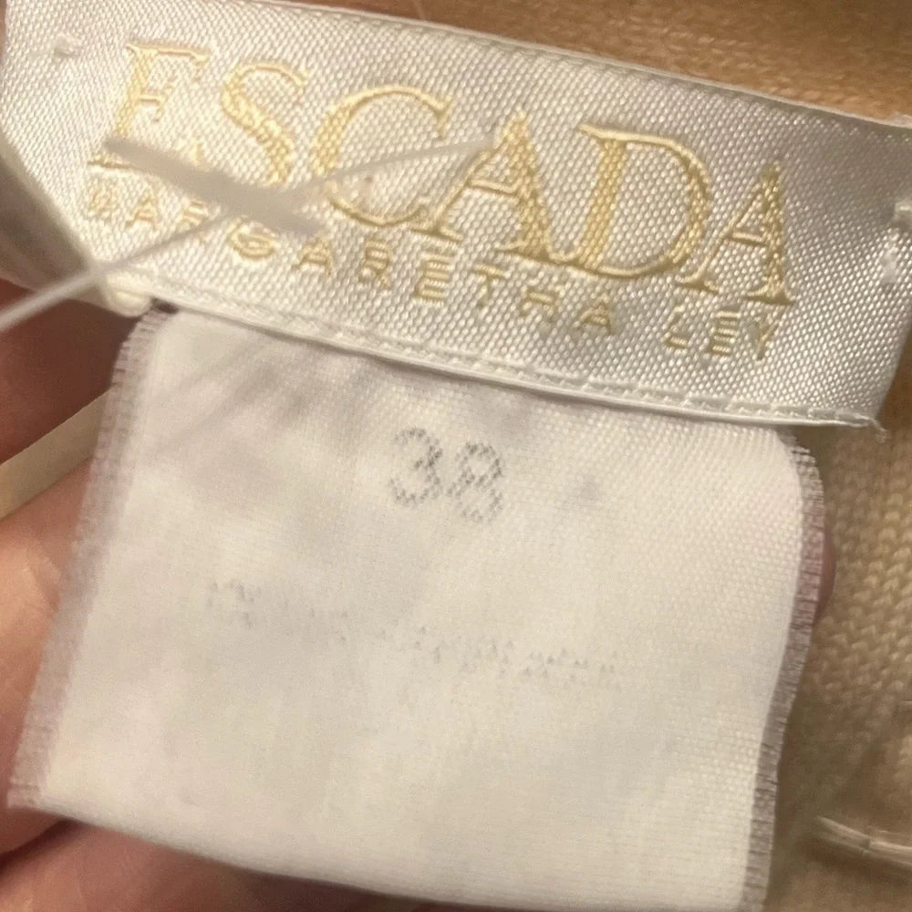 Escada label with size 38