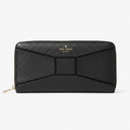 Kate Spade New York Bow Zip-Around Continental Wallet